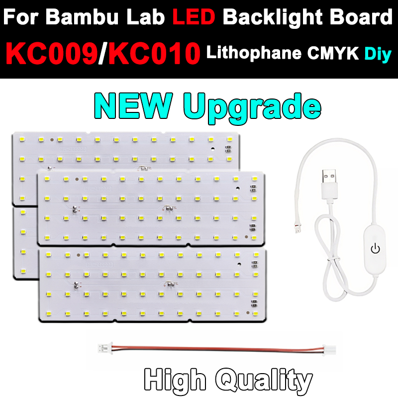 3D Printing Bambu - Para bambu laboratório lithophane led painel