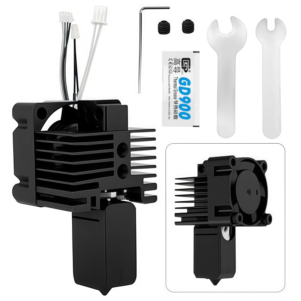 Nozzle 0.4Mm Hardened - Kit Hotend para Bambu X1/X1C, Hotend