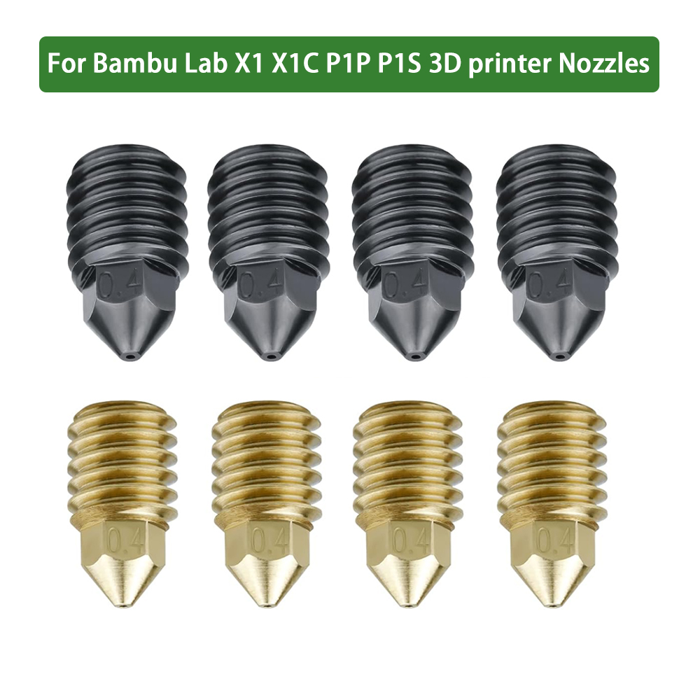 3D Printing Bambu - Bico de latão de aço endurecido