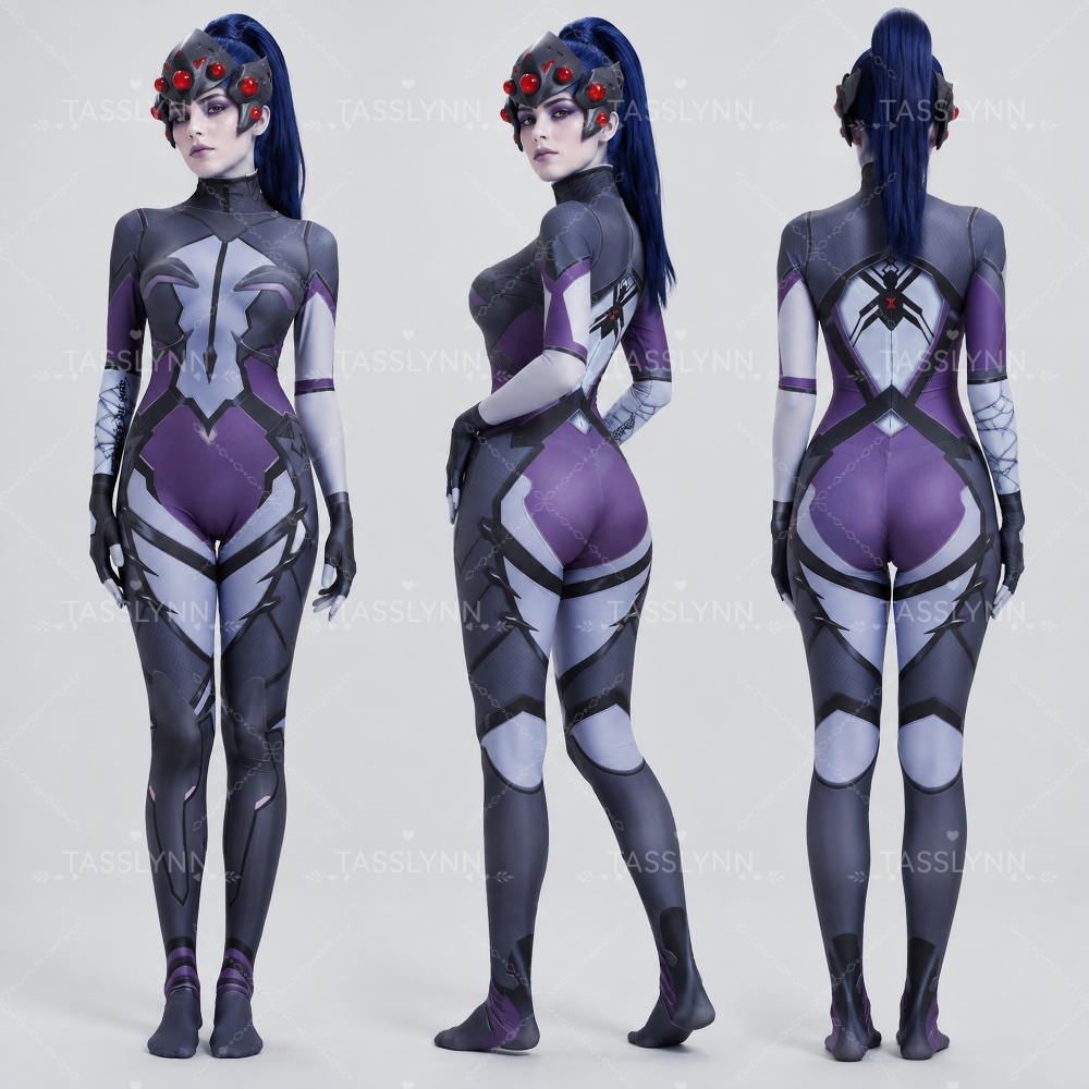 3D Printing Game - Fantasia de Cosplay da Widowmaker de