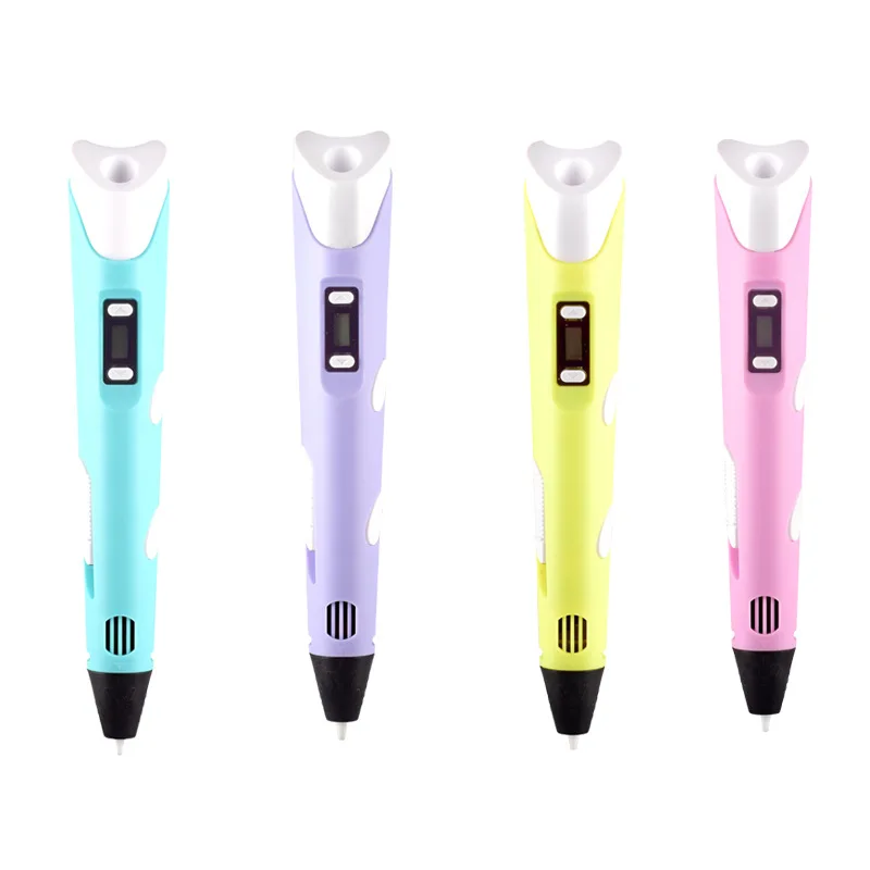 3D Printing Pen For Kids - Caneta 3D DIY com Tela LCD,