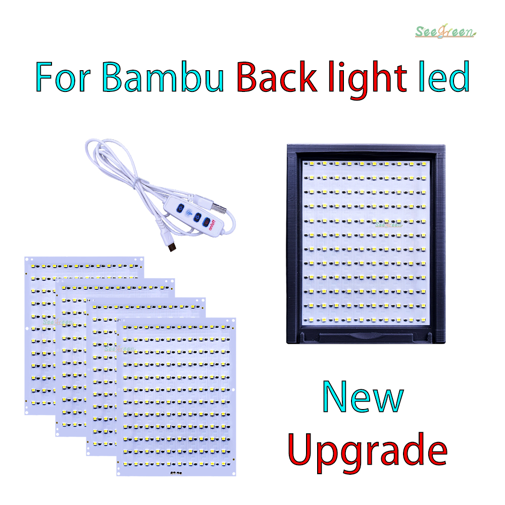 3D Printing Bambu - Para bambu laboratório lithophane led painel