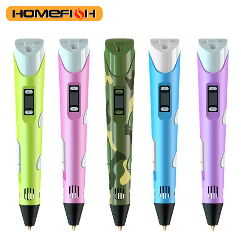 3D Printing Pen For Kids - Caneta de Impressão 3D Eletrônica HOMEFISH