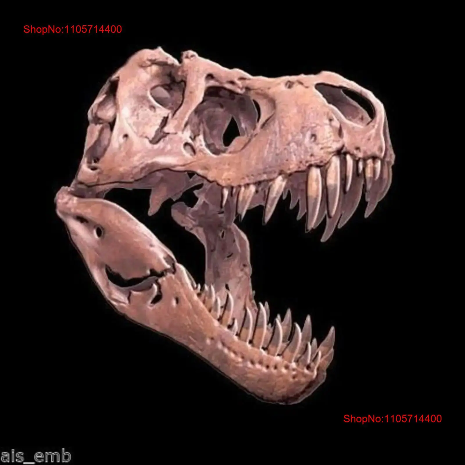 3D Printing Requests - Camiseta T Rex Dinosaur Skull 3D