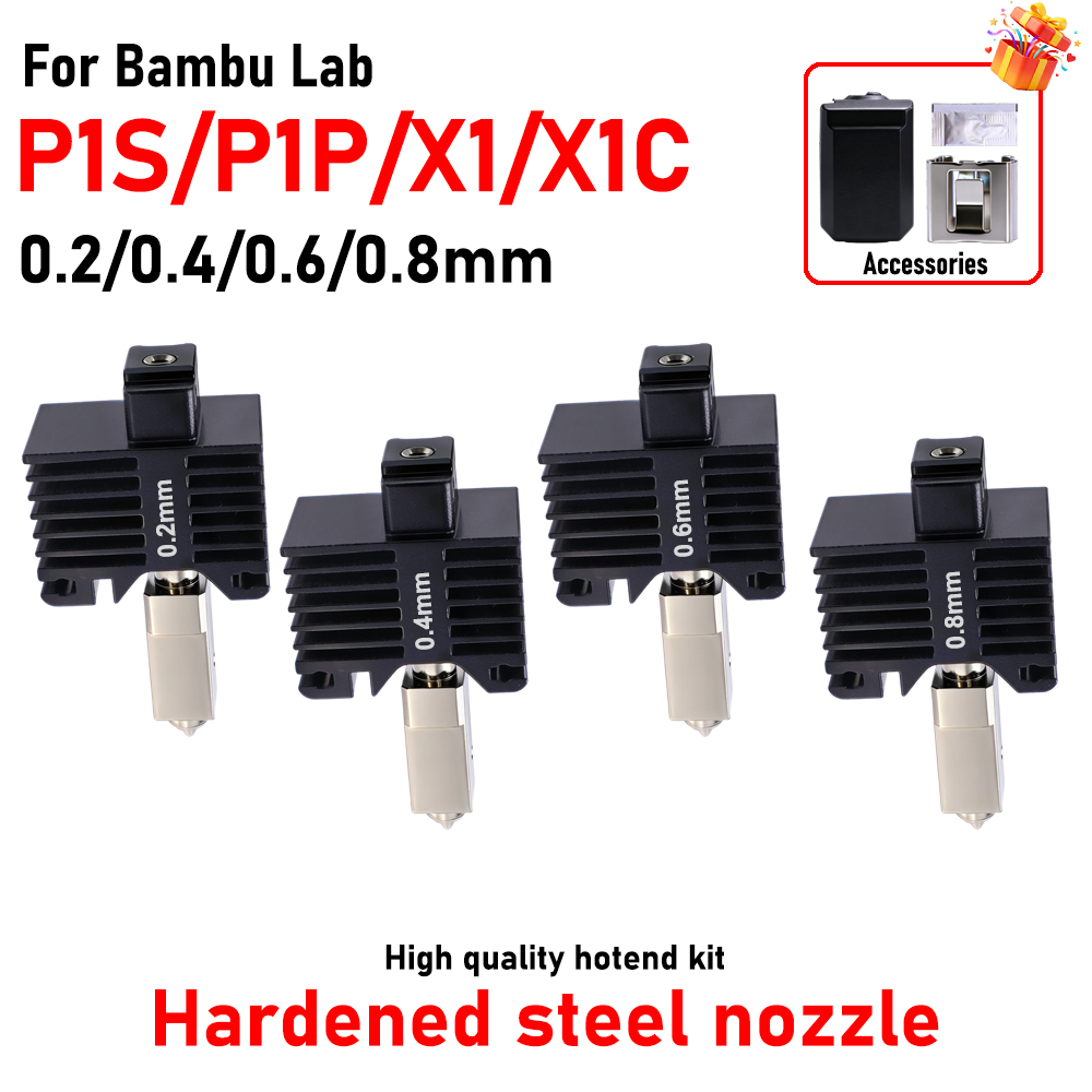 3D Printing Bambu - Hotend para Bambu Lab P1P X1C