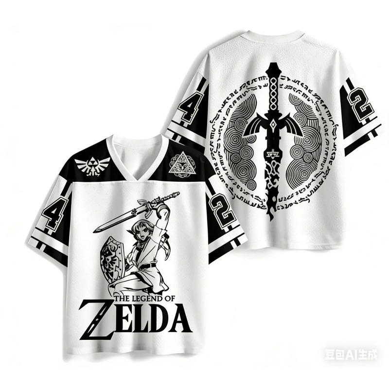 3D Printing Link - Camiseta The Legend of Zelda Tears