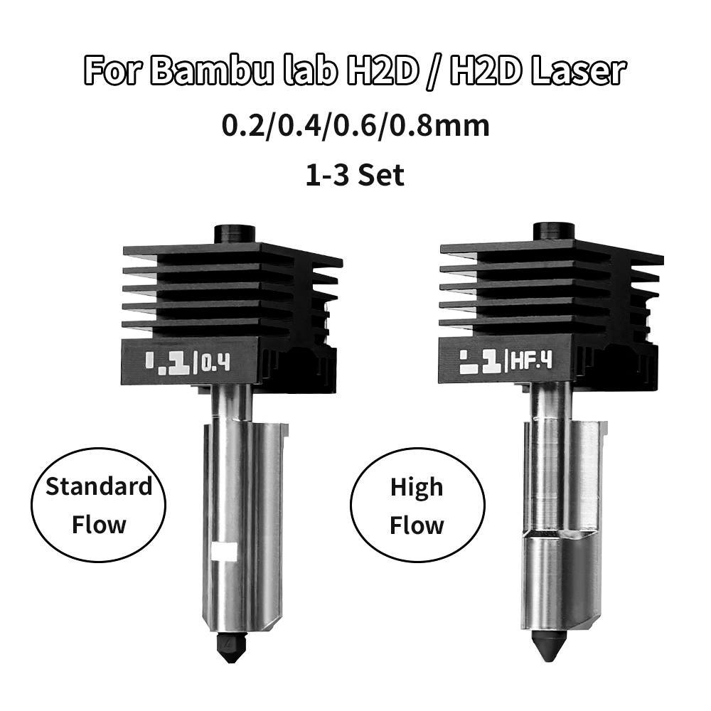3D Printing Bambu - Kit Hotend H2D/P2S para Bambu Lab