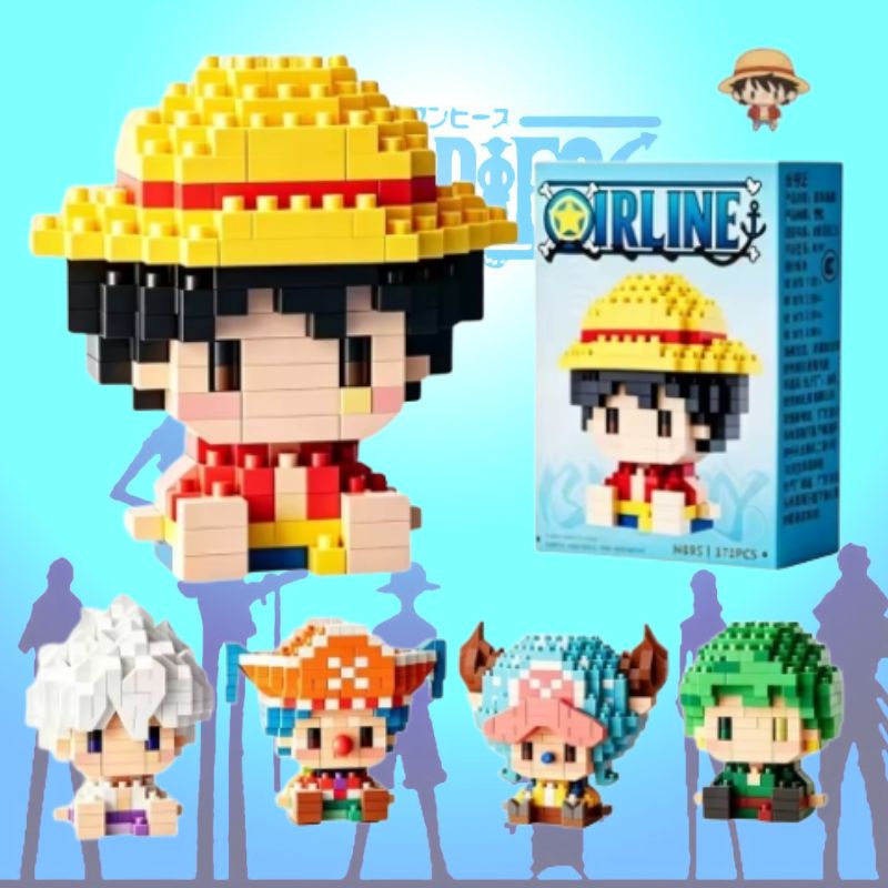 ONE PIECE Deus do Sol Nika Luf - 3D Printing Lego avaliação e preço