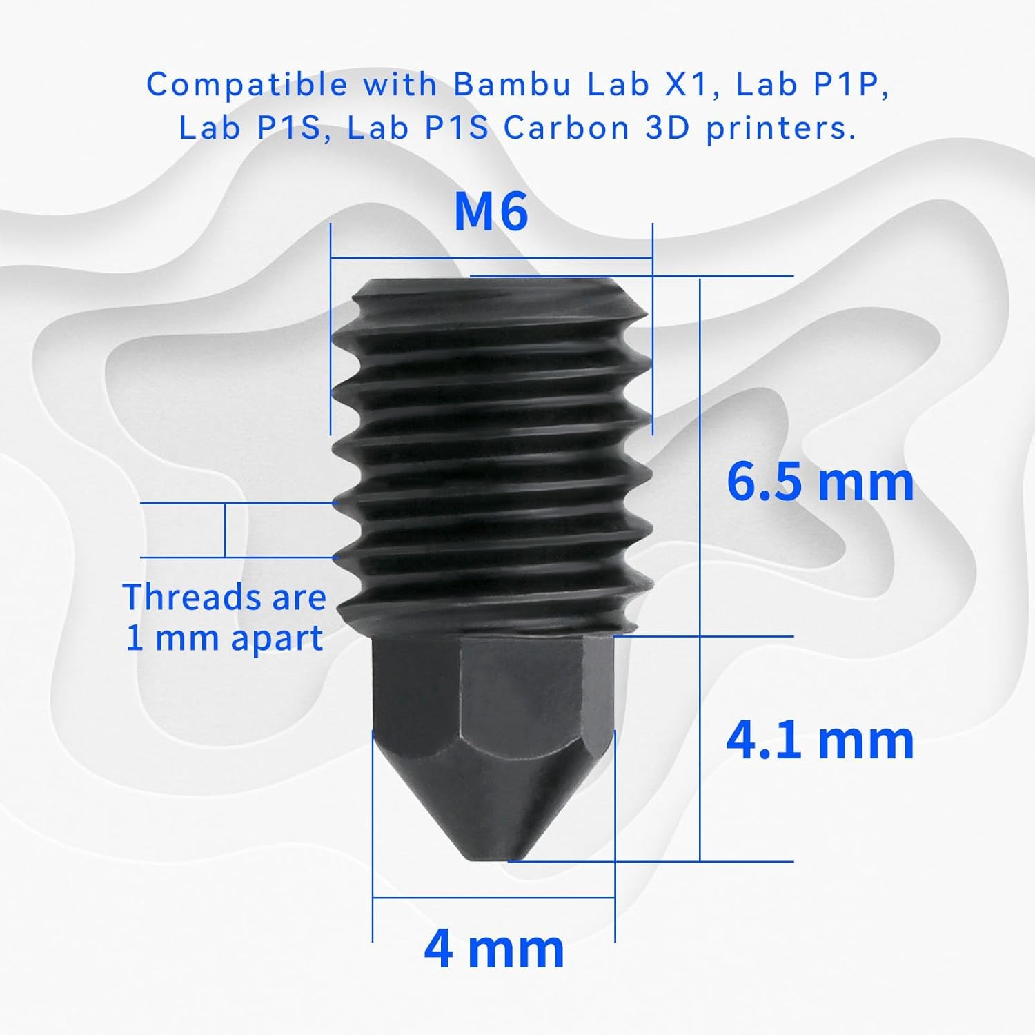 Bico de latão de aço endurecid - 3D Printing Bambu avaliação e preço