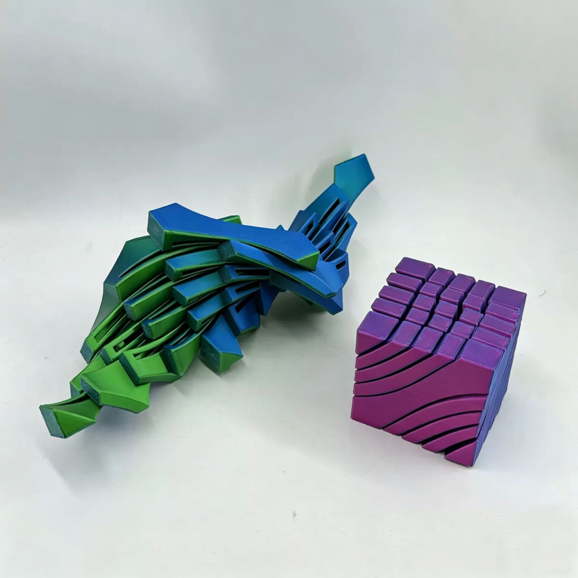 Cubos Rubik de Fluxo Líquido I - 3D Printing Liquid avaliação e preço