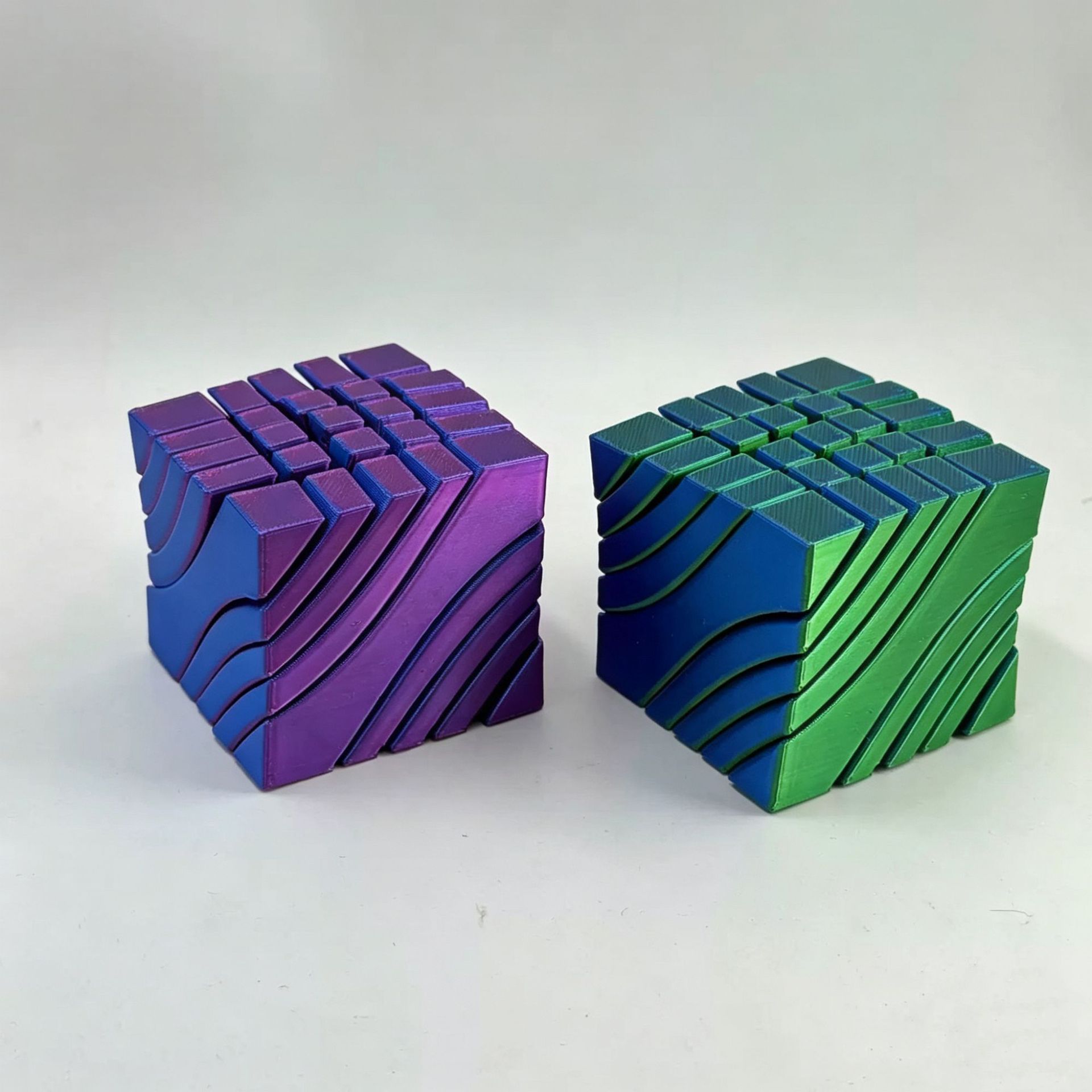 Cubos Rubik de Fluxo Líquido I - 3D Printing Liquid avaliação e preço