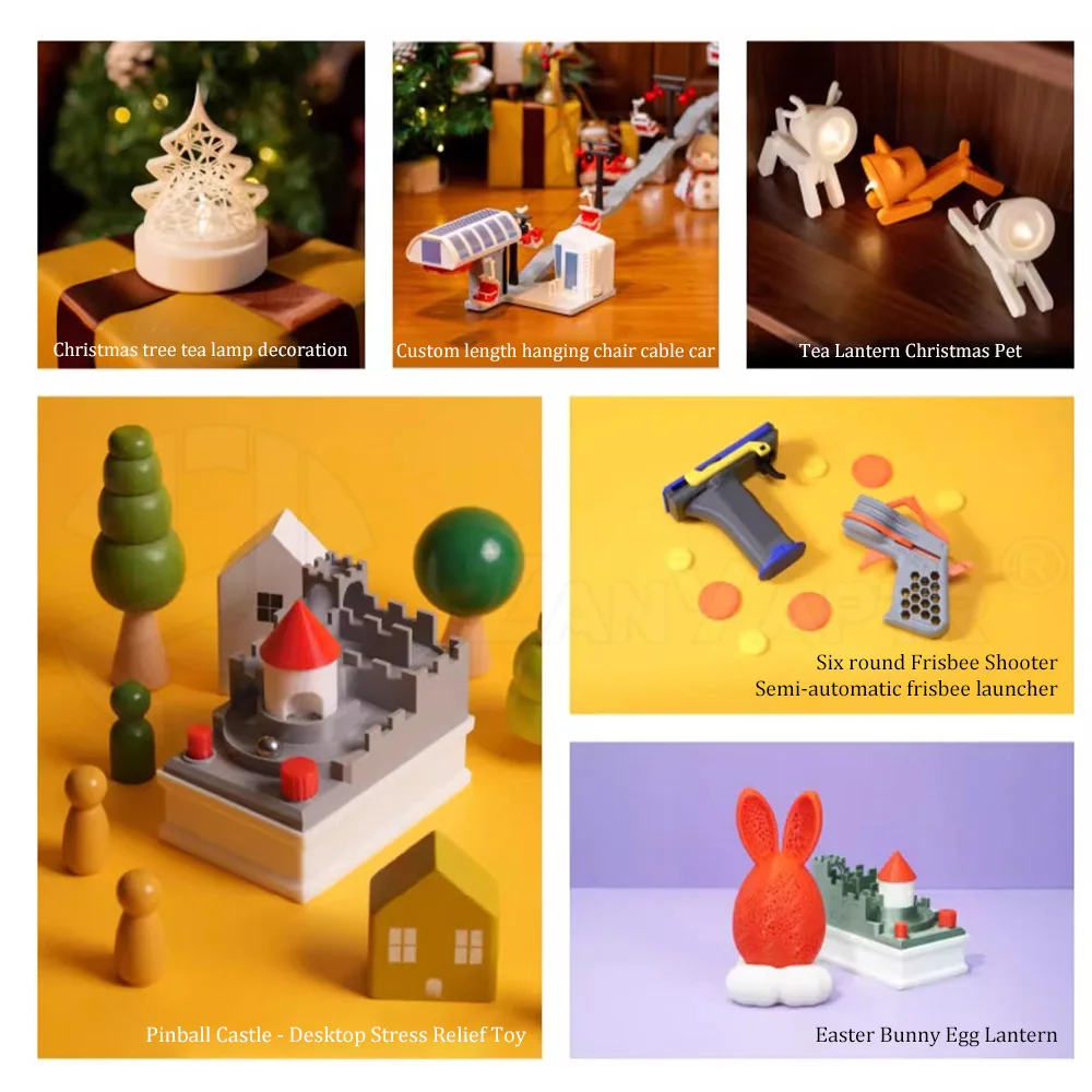 Componentes Criativos DIY para - 3D Printing Bambu avaliação e preço
