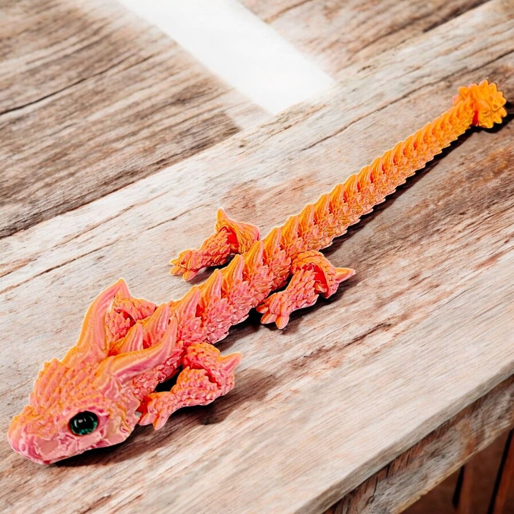 Dragão Chinês Rotativo Impress - 3D Printing Dragon avaliação e preço