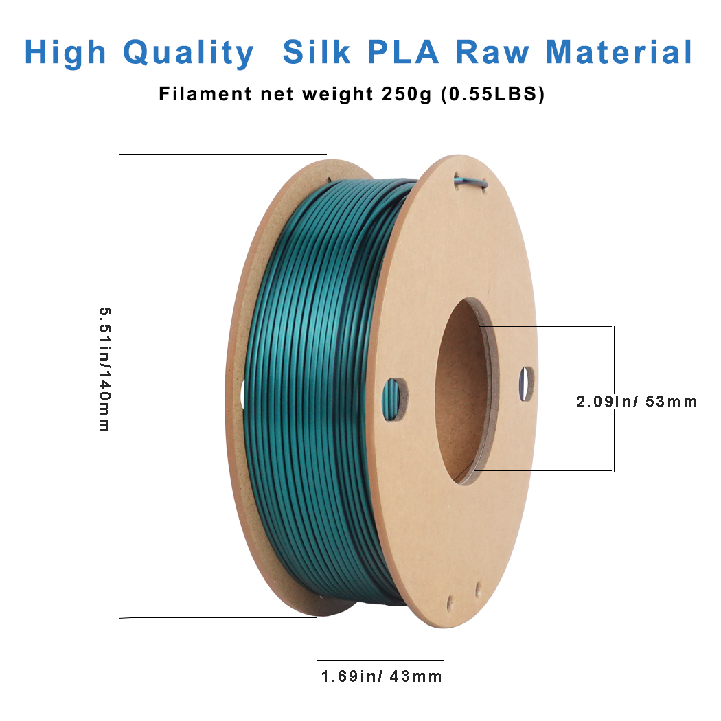 Filamento PLA Verde Preto de S - 3D Printing Link avaliação e preço