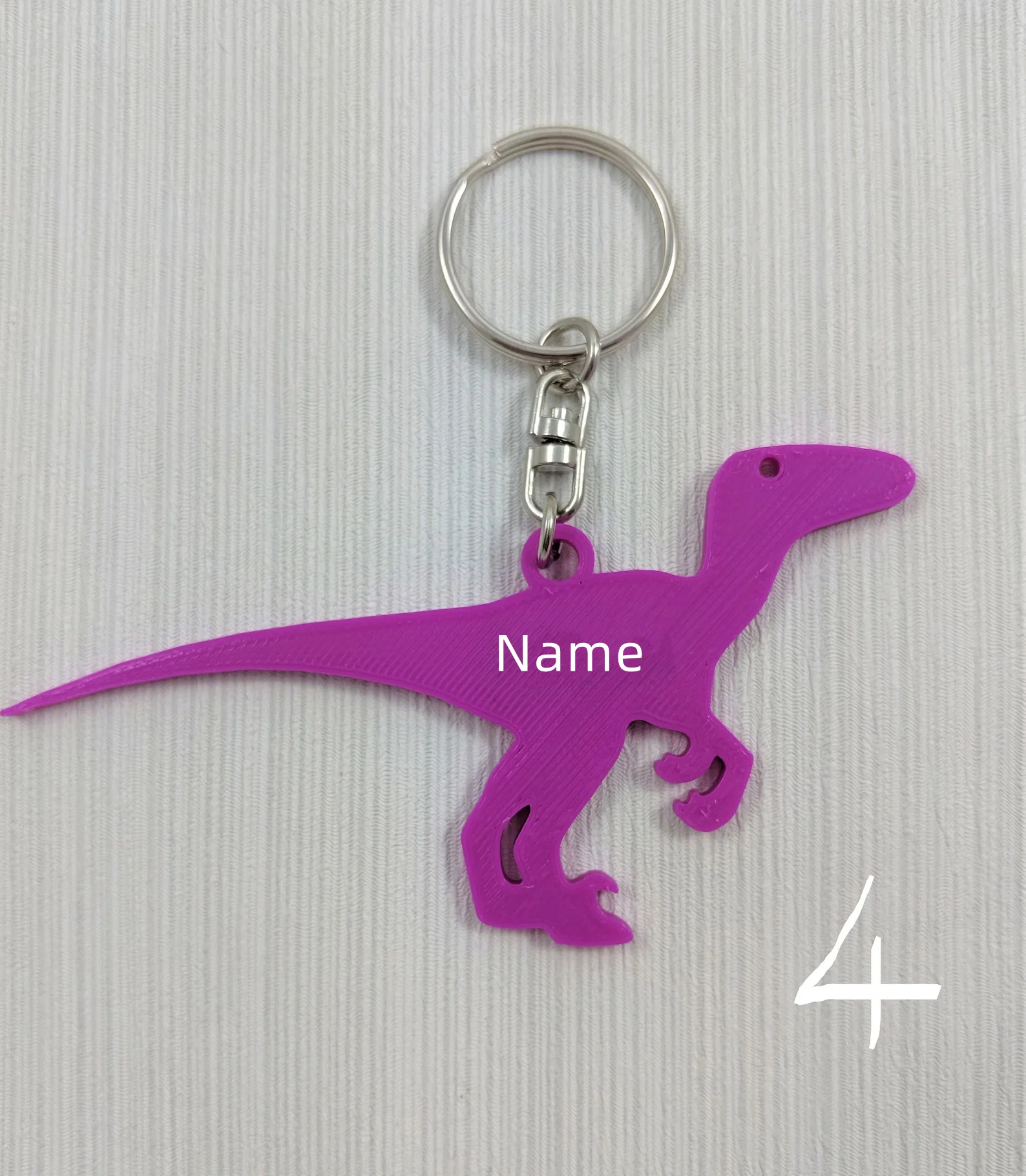 Chaveiros Personalizados com N - 3D Printing Stainless Steel avaliação e preço