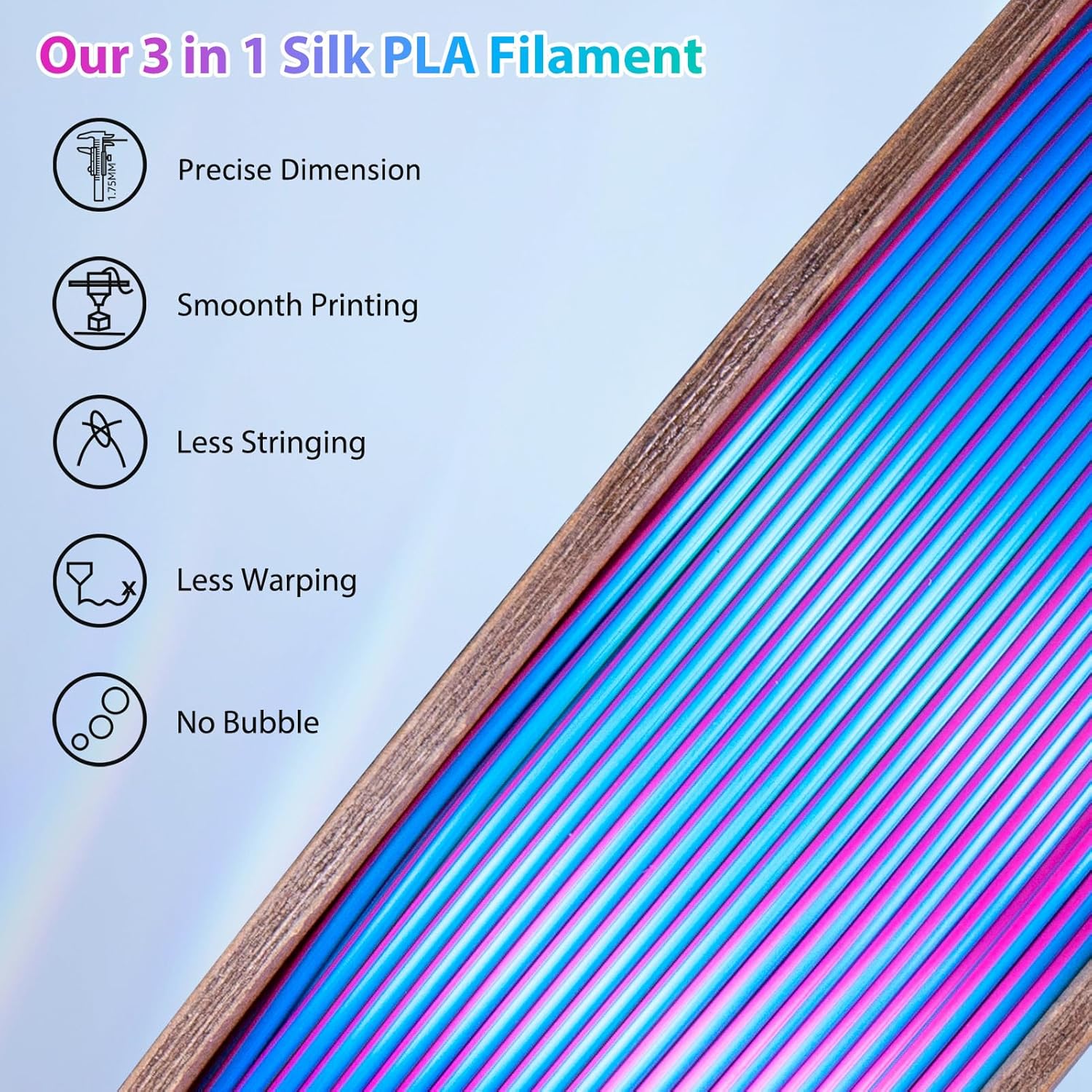 Filamento de Impressora 3D ADL - 3D Printing Link avaliação e preço