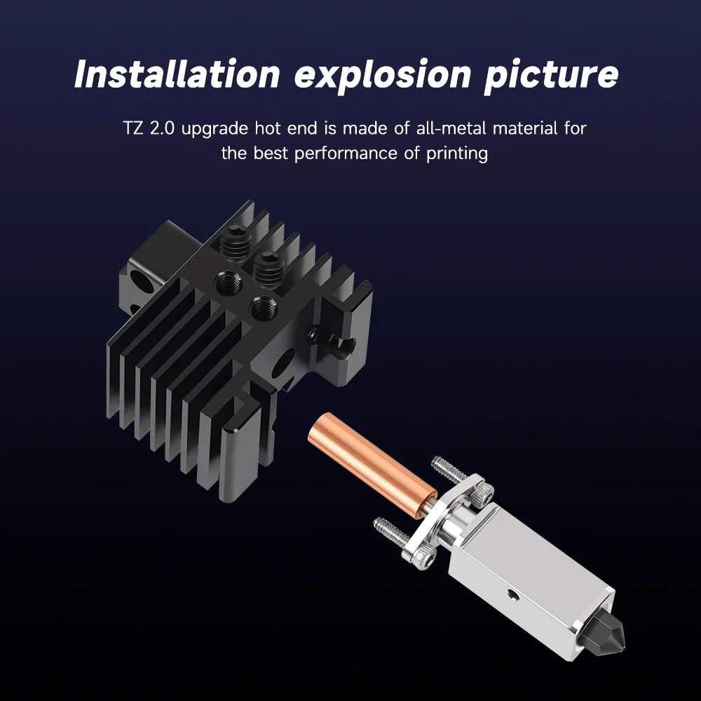 Cabeça de impressão completa h - Nozzle 0.4Mm Hardened avaliação e preço