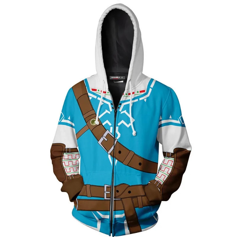 Cosplay lenda zelda link zíper - 3D Printing Link avaliação e preço