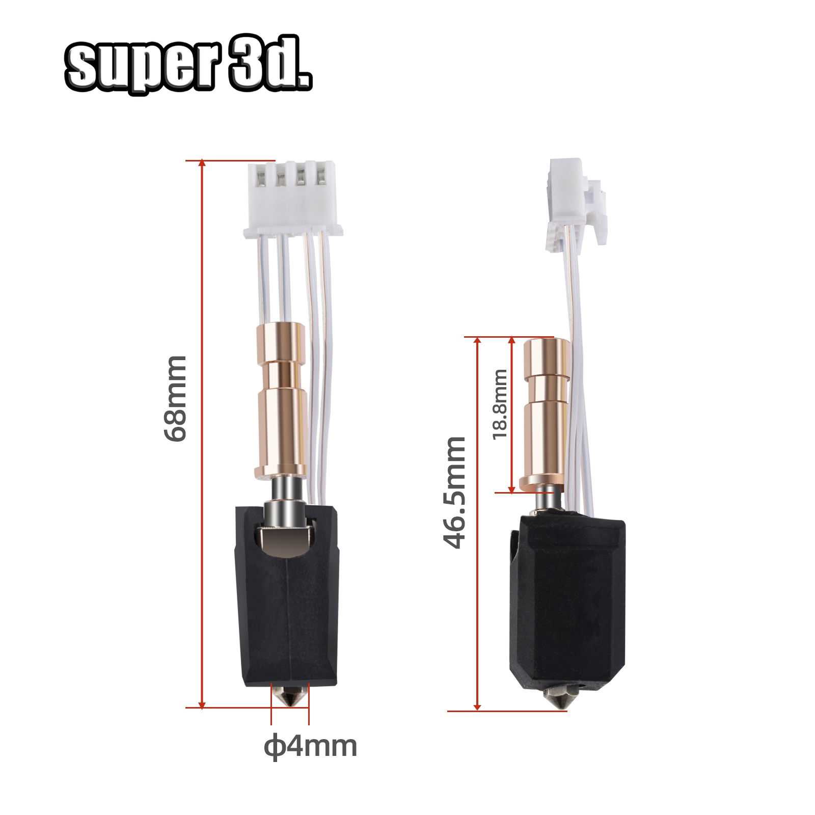 Kit Hotend Atualizado para Any - Nozzle 0.4Mm Hardened avaliação e preço