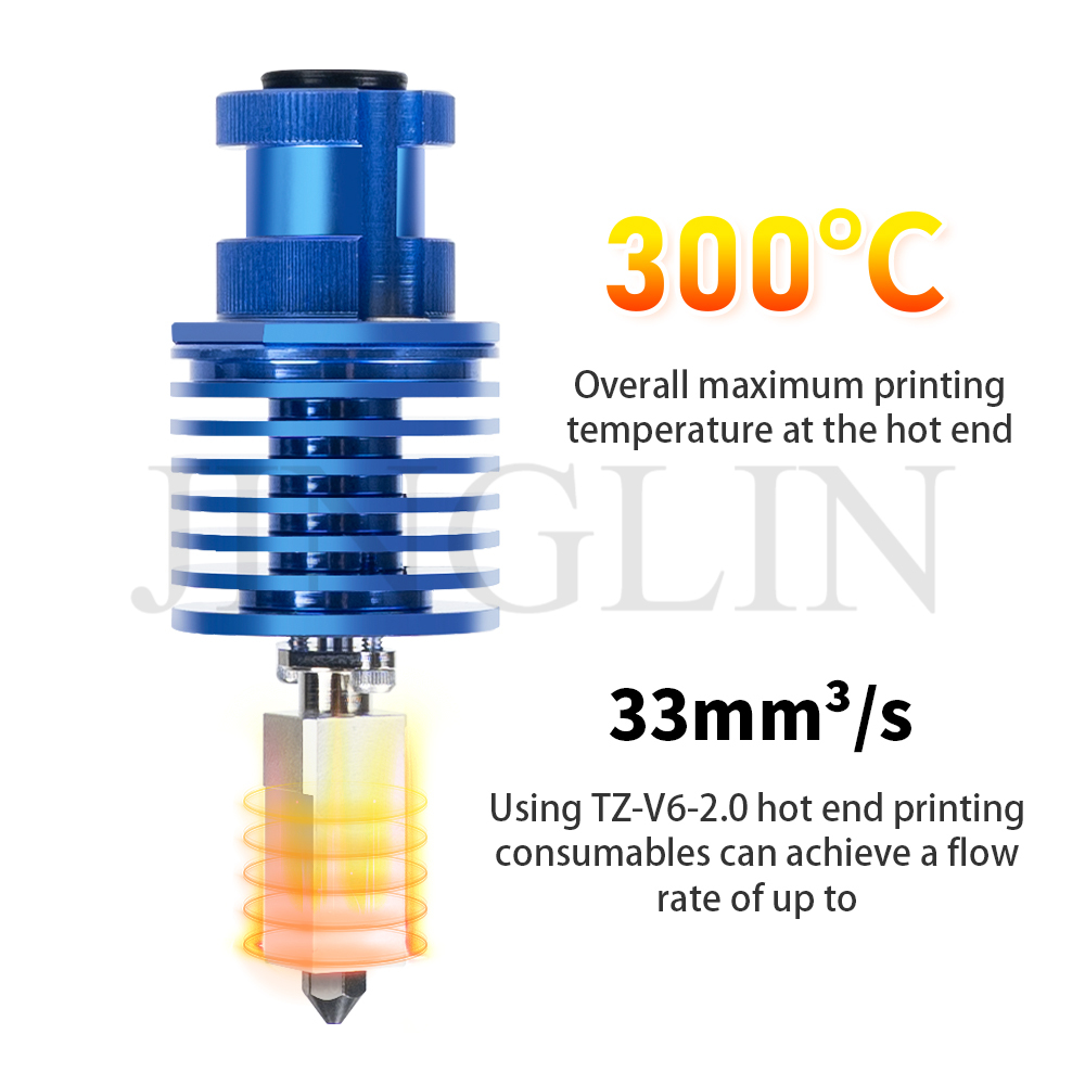 Kit Hotend Upgrade TZ V6 2.0 d - Ender 3 Upgrade Kit avaliação e preço