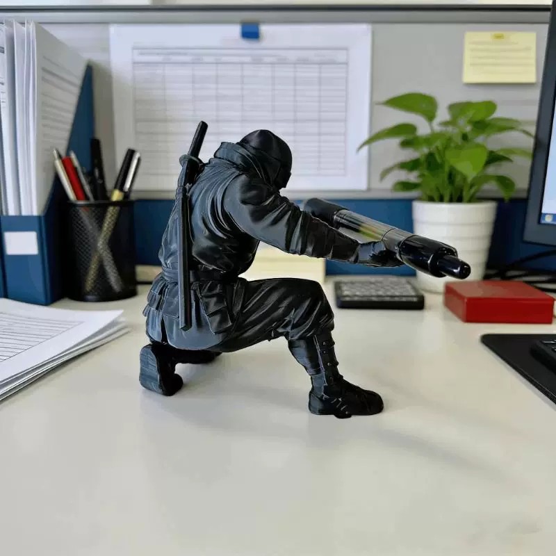 Suporte para Canetas Ninja, Or - 3D Printing Office Setup avaliação e preço