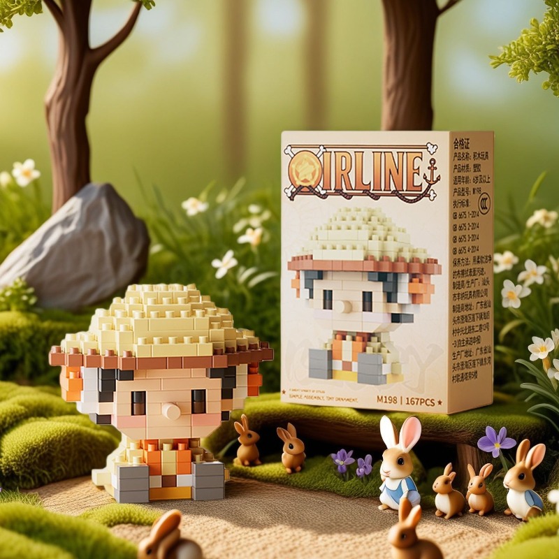 Novo ONE PIECE Deus do Sol Nik - 3D Printing Lego avaliação e preço