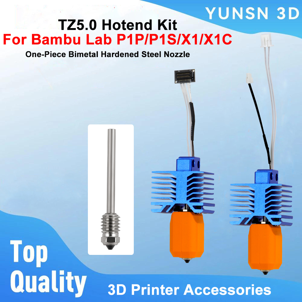 Kit Hotend TZ5.0 para Bambu La - Nozzle 0.4Mm Hardened avaliação e preço