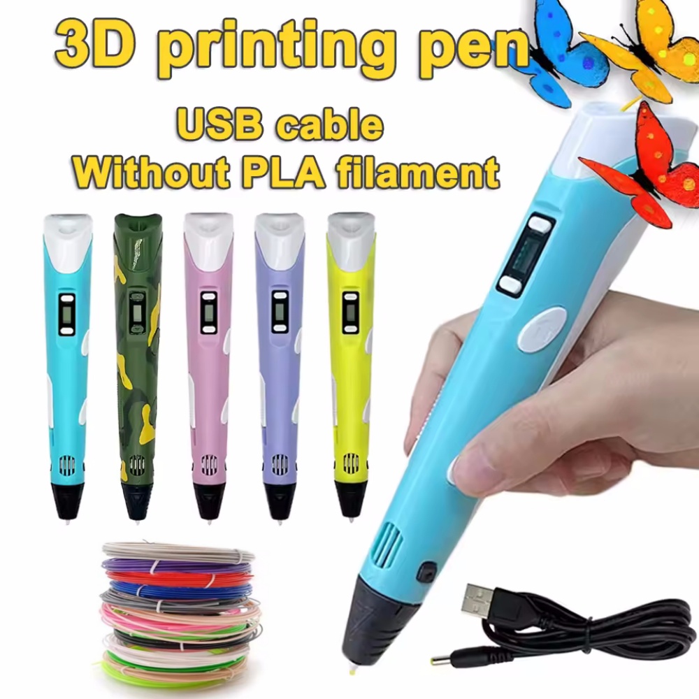 Caneta 3d para crianças, canet - 3D Printing Pen For Kids avaliação e preço