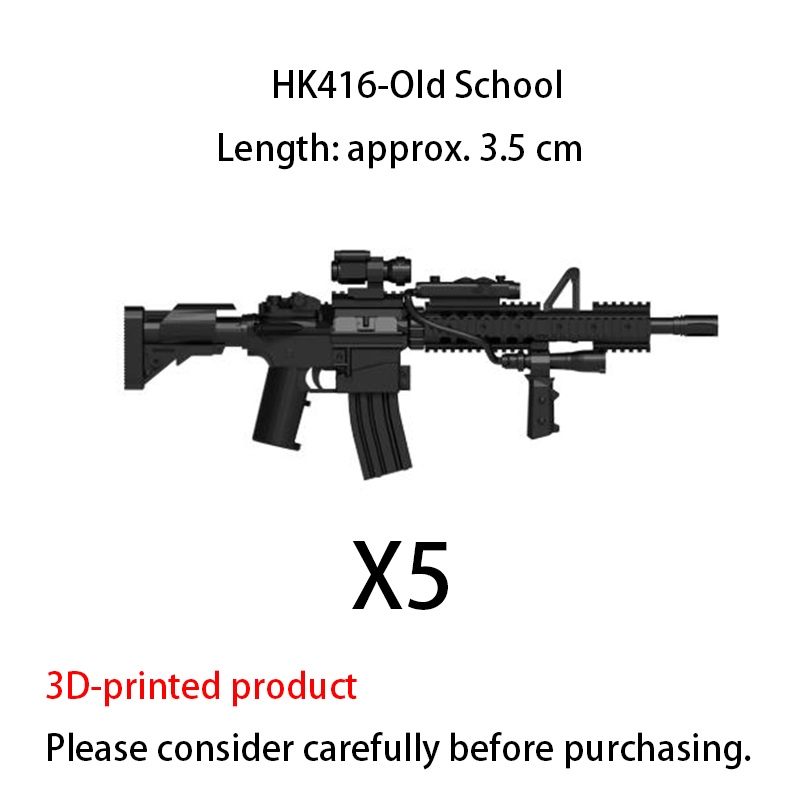 Blocos de Montar de Armas Impr - 3D Printing Link avaliação e preço