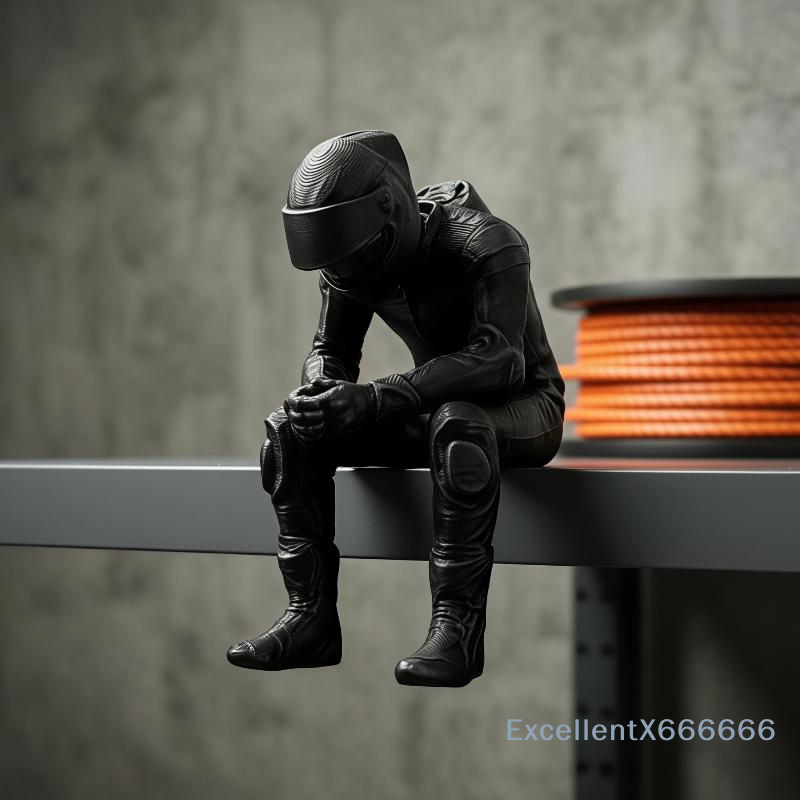 Miniatura Criativa Estilo Corr - 3D Printing Office Setup avaliação e preço