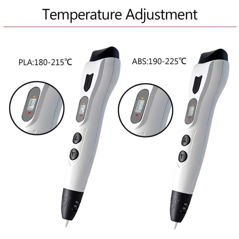 Nova Caneta de Impressão 3D DI - 3D Printing Pen For Kids avaliação e preço