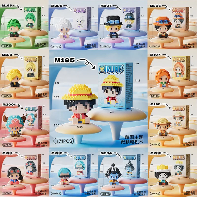 ONE PIECE Modelo 3D de Anime,  - 3D Printing Lego avaliação e preço
