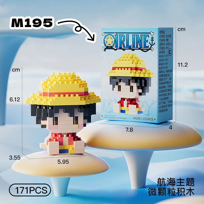ONE PIECE Modelo 3D de Anime,  - 3D Printing Lego avaliação e preço